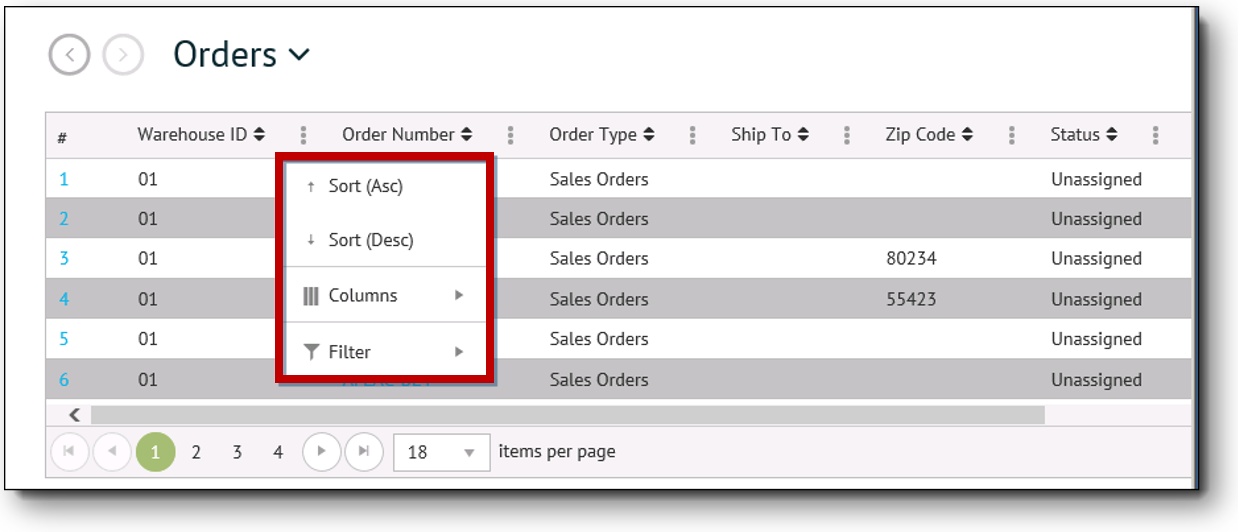 Sort Filt Sorting Data