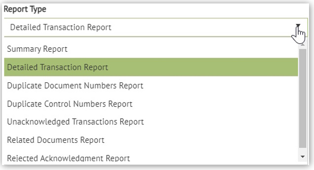 4-Select Report Type